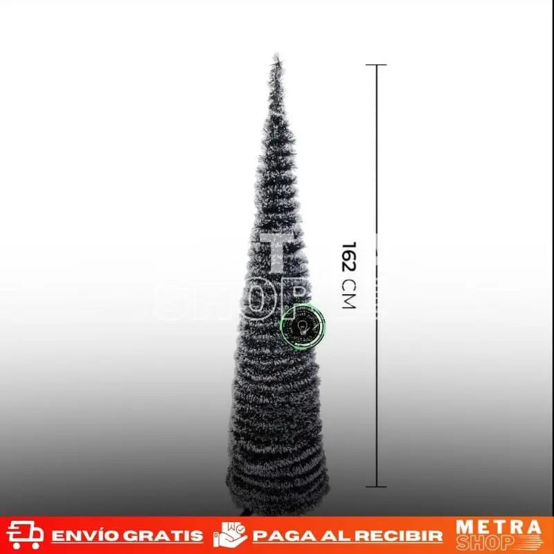 Arbol De Navidad Plegable + Luces