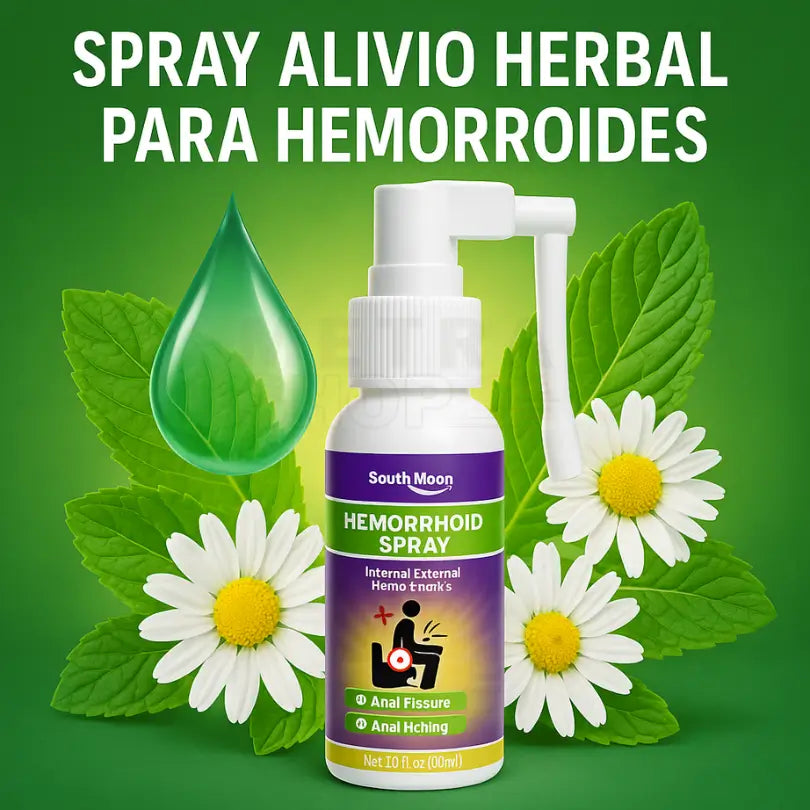 Spray Natural para Hemorroides