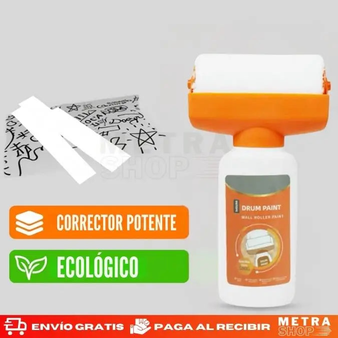 DrumPaint – Rodillo Pintor con Depósito