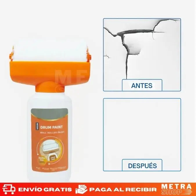 DrumPaint – Rodillo Pintor con Depósito