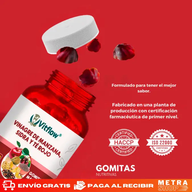 Gomitas de Vinagre de Manzana