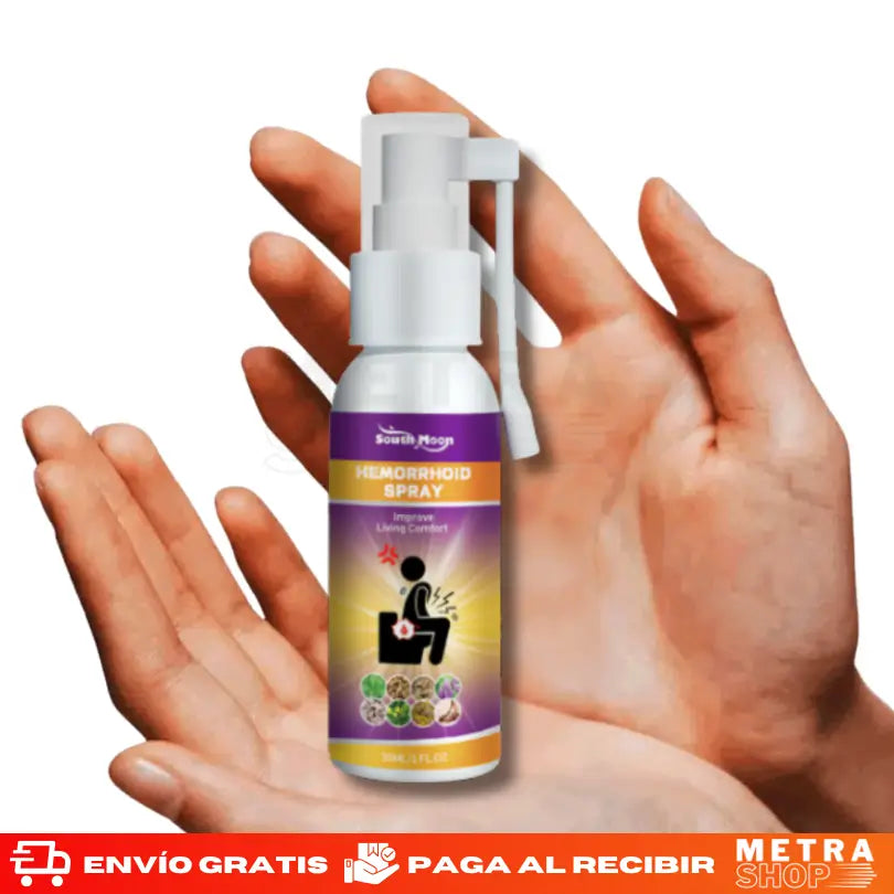 Spray Natural para Hemorroides