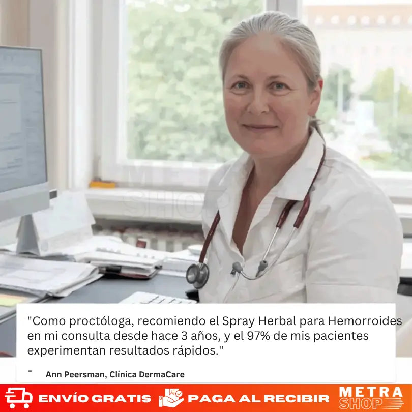 Spray Natural para Hemorroides