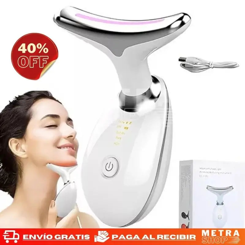 Masajeador Rejuvenecedor Micro Glow™ Premium ⭐️⭐️⭐️⭐️⭐️