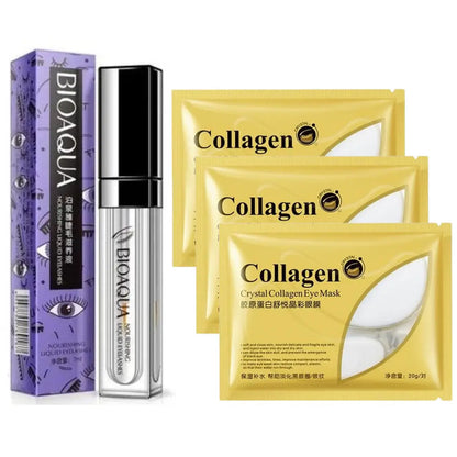 ALARGADOR DE PESTAÑAS SERUM + 3 PARCHES COLAGENO