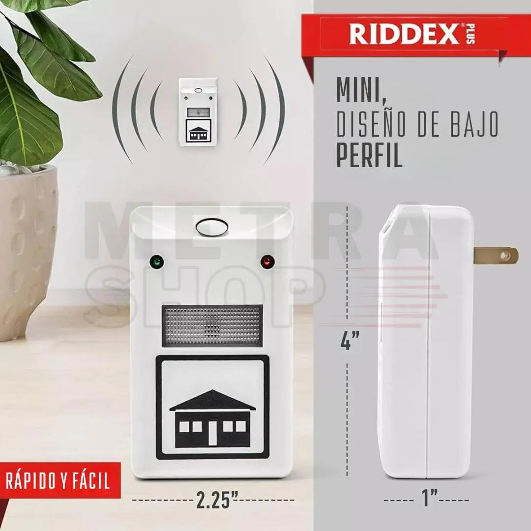 Repelente Ultrasónico Para Roedores Y Plagas