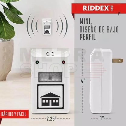 Repelente Ultrasónico Para Roedores Y Plagas