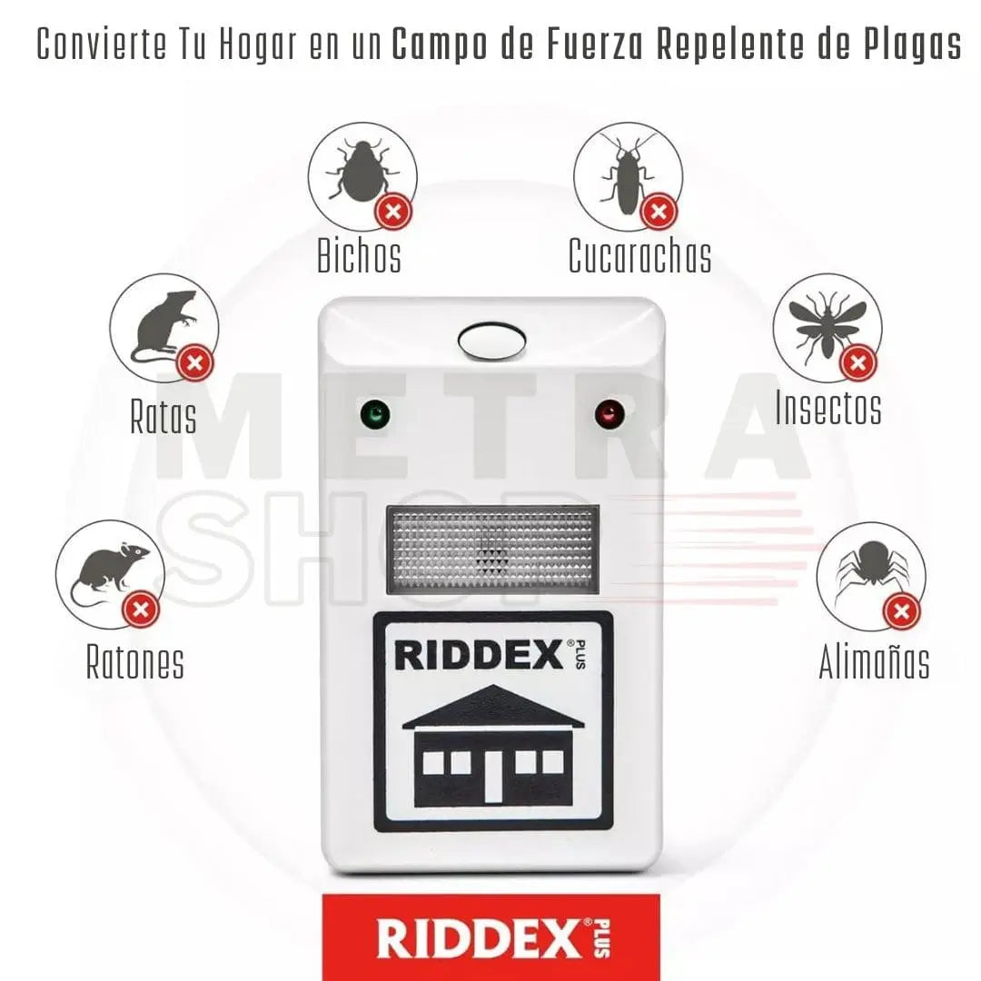 Repelente Ultrasónico Para Roedores Y Plagas