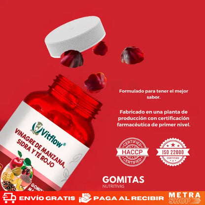 Gomitas de Vinagre de Manzana