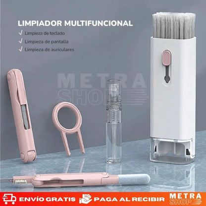 Kit Limpieza 8 En 1 (PC, Teclado, Airpods)