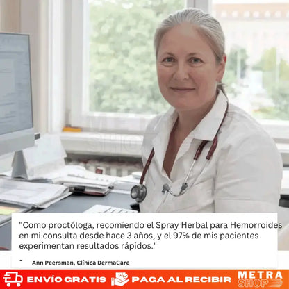 Spray Natural para Hemorroides